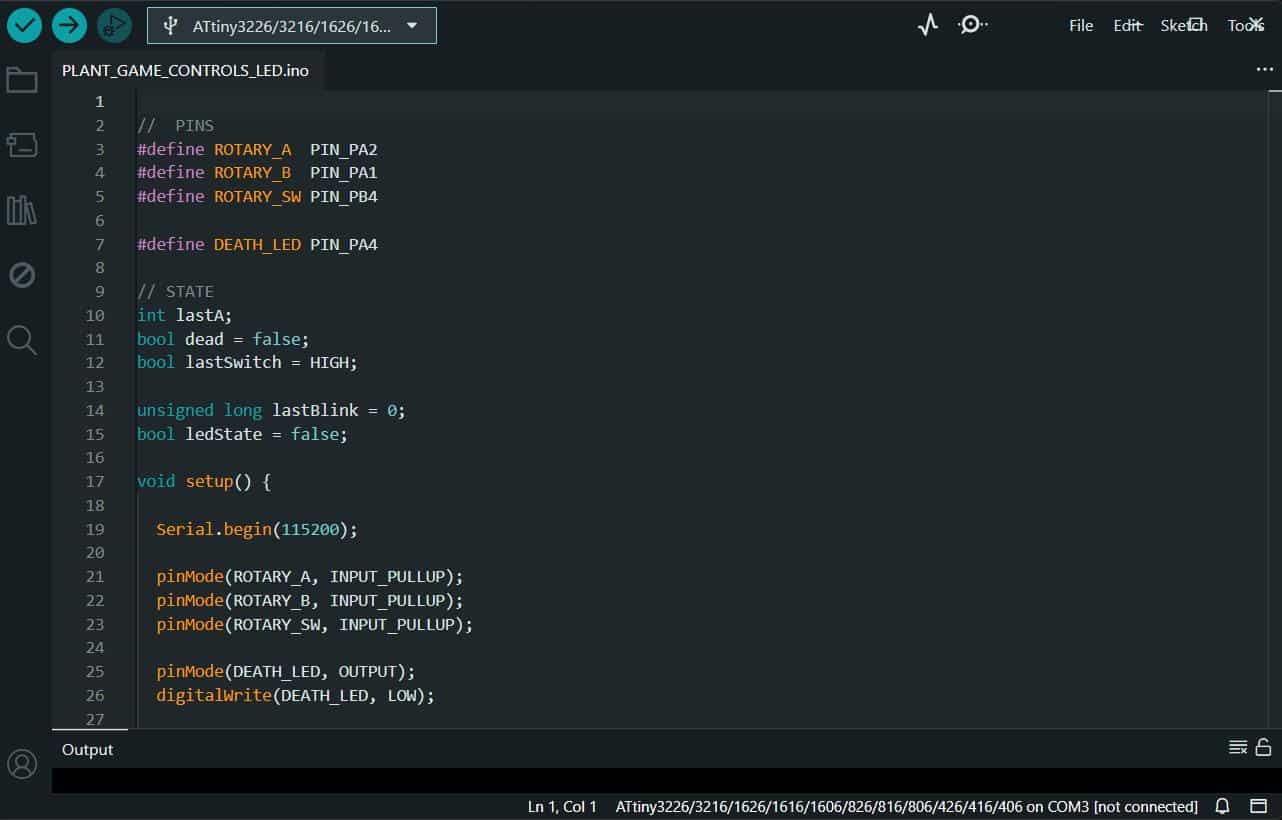 Arduino IDE screenshot